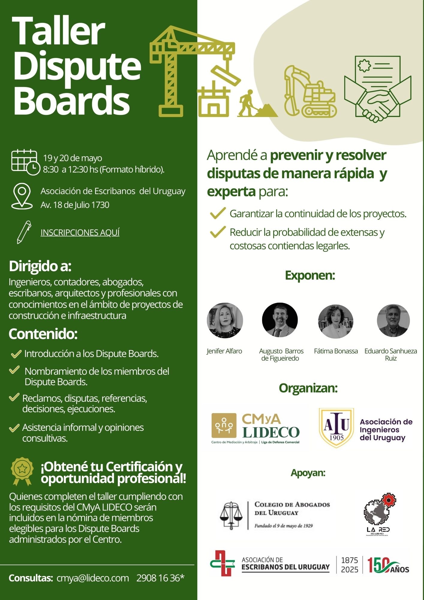 Taller Dispute Boards 5